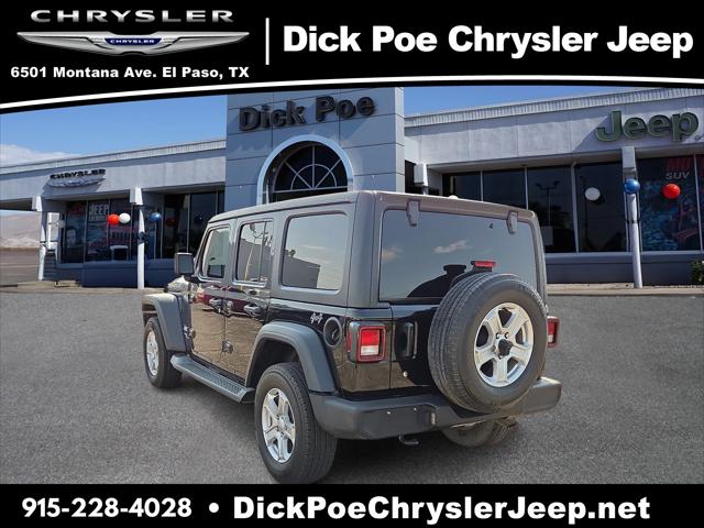 2020 Jeep Wrangler Unlimited Sport S 4X4