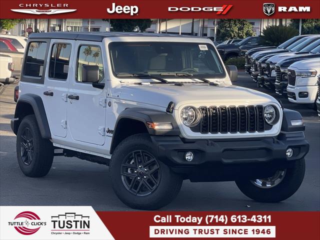 2025 Jeep Wrangler WRANGLER 4-DOOR SPORT S