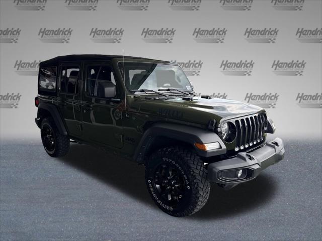 2021 Jeep Wrangler Unlimited Willys 4x4 2021 Jeep Wrangler Unlimited Willys 4x4