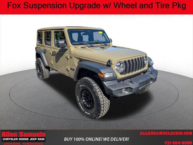 2025 Jeep Wrangler WRANGLER 4-DOOR SPORT S