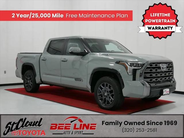 2025 Toyota Tundra Platinum Hybrid CrewMax 5.5' Bed for sale in Waite Park, MN