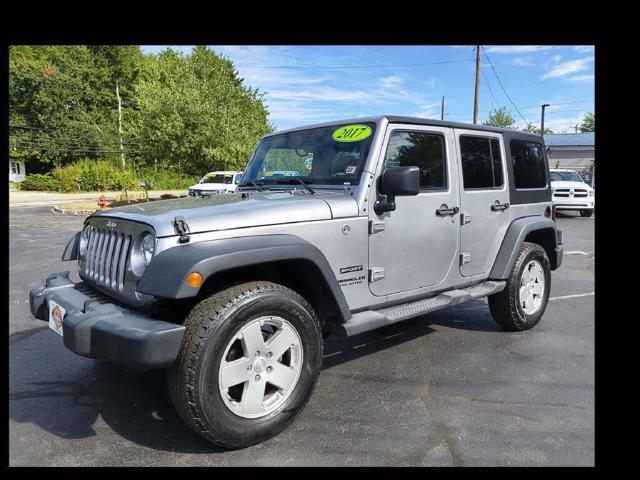 2017 Jeep Wrangler Unlimited Sport 4x4 for sale in Rochester, NH