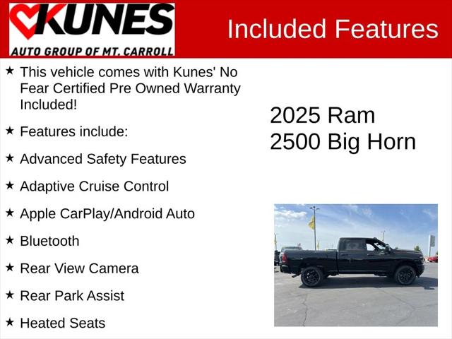 2025 RAM 2500 Big Horn Crew Cab 4x4 64 Box 2025 RAM 2500 Big Horn Crew Cab 4x4 64 Box