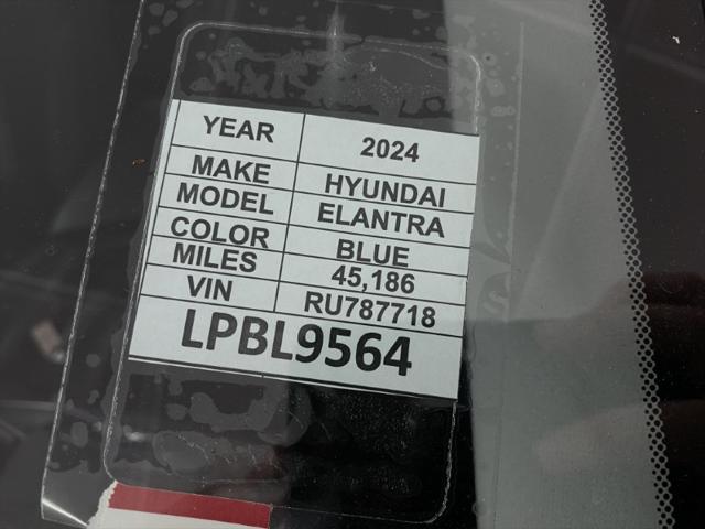 2024 Hyundai Elantra SEL
