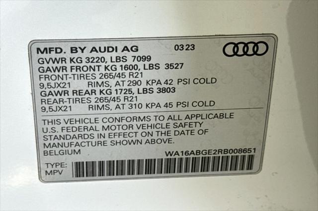 2024 Audi e-tron Prestige quattro