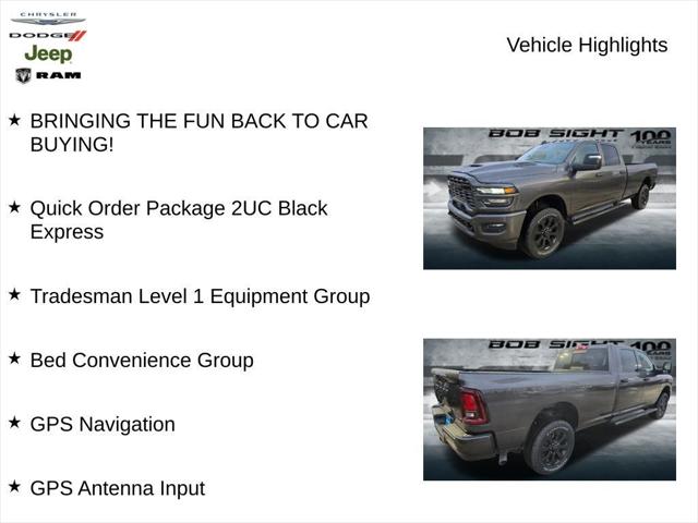 2026 RAM Ram 2500 RAM 2500 BLACK EXPRESS CREW CAB 4X4 8 BOX