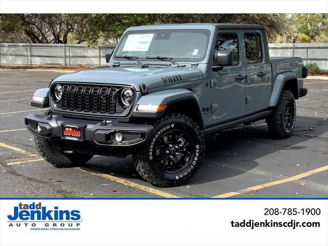 2025 Jeep Gladiator GLADIATOR WILLYS 4X4 2025 Jeep Gladiator GLADIATOR WILLYS 4X4