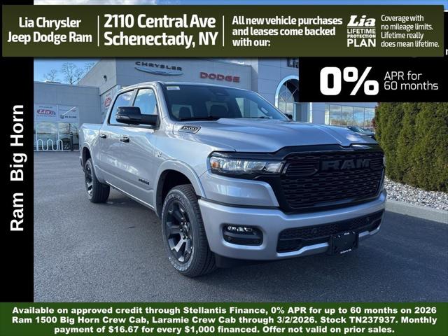 2026 RAM Ram 1500 RAM 1500 BIG HORN CREW CAB 4X4 57 BOX 2026 RAM Ram 1500 RAM 1500 BIG HORN CREW CAB 4X4 57 BOX