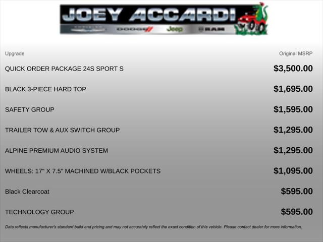 2025 Jeep Gladiator GLADIATOR SPORT S 4X4