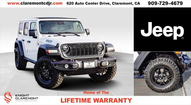 2025 Jeep Wrangler WRANGLER 4-DOOR WILLYS 2025 Jeep Wrangler WRANGLER 4-DOOR WILLYS