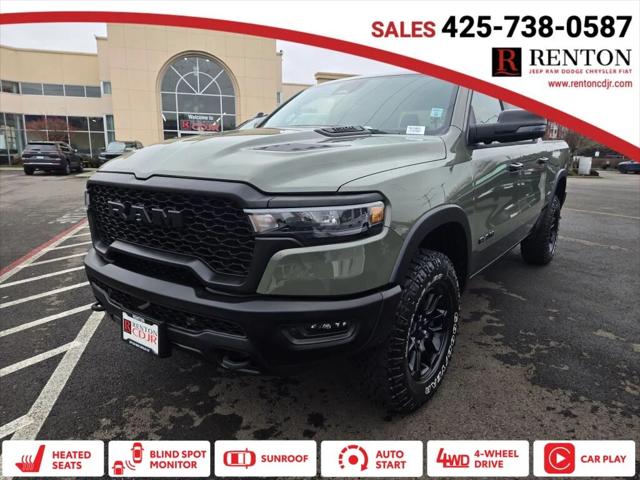 2026 RAM Ram 1500 RAM 1500 REBEL CREW CAB 4X4 57 BOX