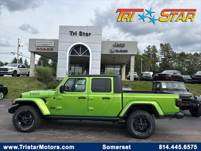 2025 Jeep Gladiator GLADIATOR WILLYS 4X4 2025 Jeep Gladiator GLADIATOR WILLYS 4X4