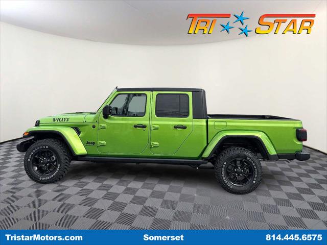 2025 Jeep Gladiator GLADIATOR WILLYS 4X4 2025 Jeep Gladiator GLADIATOR WILLYS 4X4
