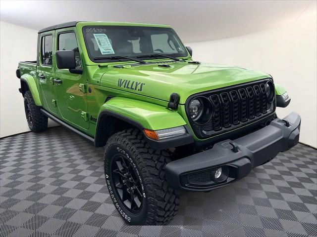 2025 Jeep Gladiator GLADIATOR WILLYS 4X4 2025 Jeep Gladiator GLADIATOR WILLYS 4X4