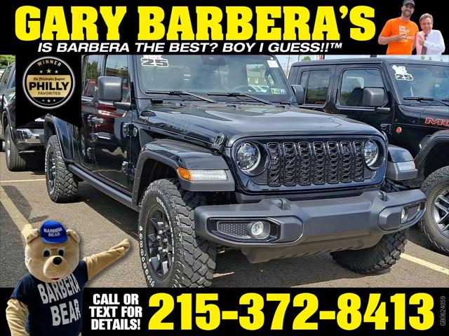 2025 Jeep Gladiator GLADIATOR WILLYS 4X4