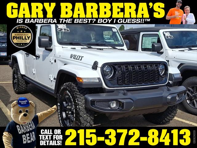 2025 Jeep Gladiator GLADIATOR WILLYS 4X4