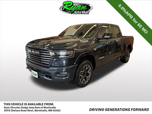 2026 RAM Ram 1500 RAM 1500 LARAMIE CREW CAB 4X4 57 BOX