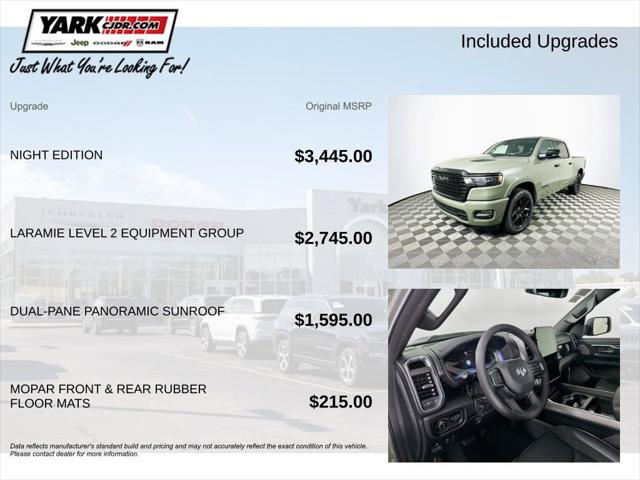 2026 RAM Ram 1500 RAM 1500 LARAMIE CREW CAB 4X4 57 BOX