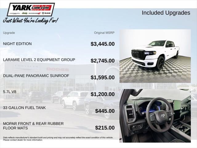 2026 RAM Ram 1500 RAM 1500 LARAMIE CREW CAB 4X4 57 BOX