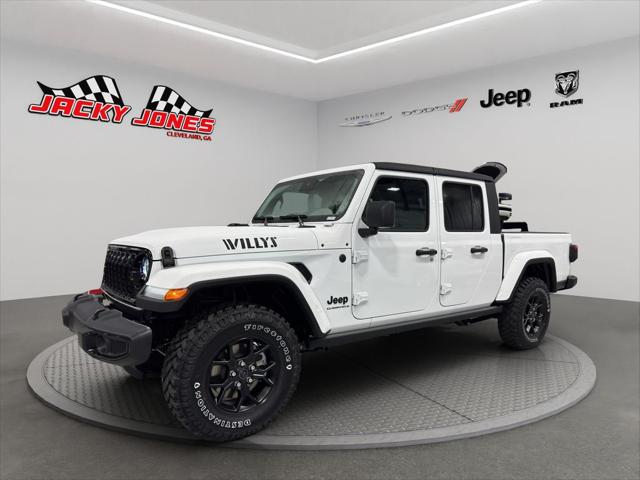 2025 Jeep Gladiator GLADIATOR WILLYS 4X4 2025 Jeep Gladiator GLADIATOR WILLYS 4X4