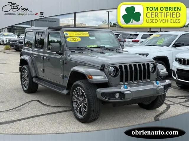 2022 Jeep Wrangler 4xe Unlimited High Altitude 4x4 for sale in Indianapolis, IN