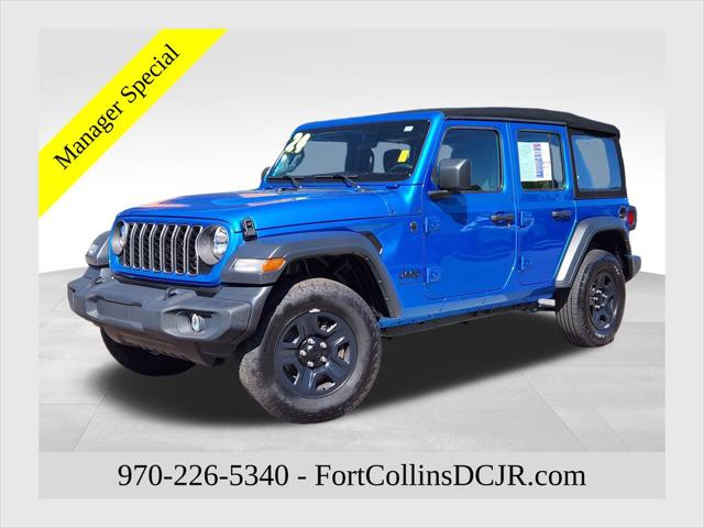 2024 Jeep Wrangler 4-Door Sport 4x4 2024 Jeep Wrangler 4-Door Sport 4x4
