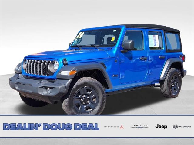 2024 Jeep Wrangler 4-Door Sport 4x4