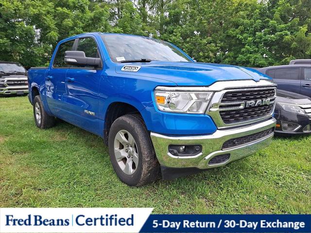 2022 RAM 1500 Big Horn Crew Cab 4x4 57 Box