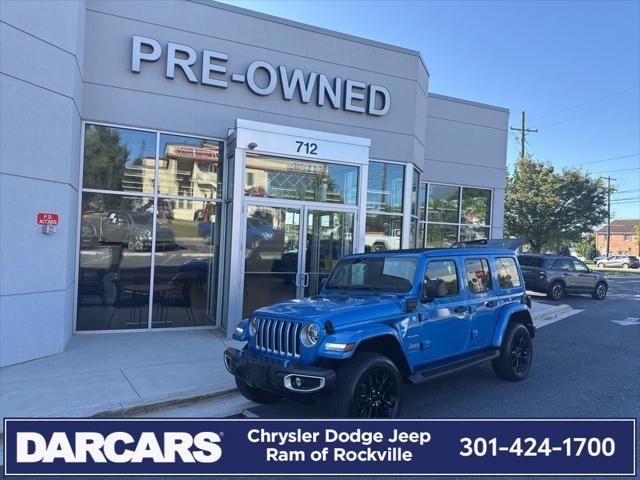 2022 Jeep Wrangler 4xe Unlimited Sahara 4x4