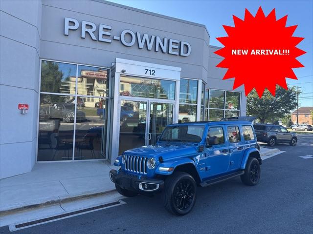 2022 Jeep Wrangler 4xe Unlimited Sahara 4x4