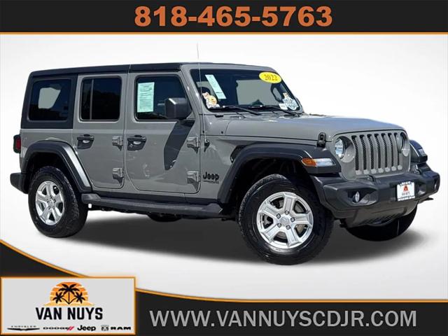 2022 Jeep Wrangler Unlimited Sport S 4x4