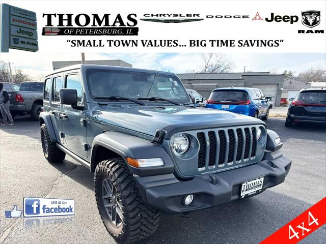 2024 Jeep Wrangler 4-Door Sport S 4x4