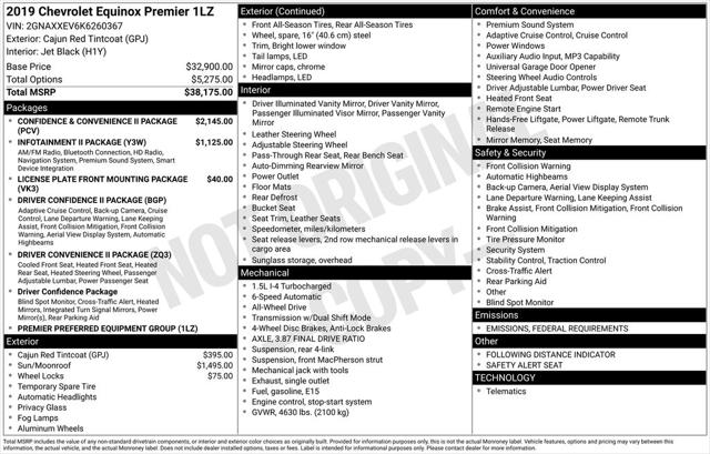 2019 Chevrolet Equinox Premier