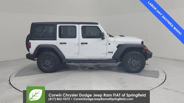 2024 Jeep Wrangler 4-Door Sport S 4x4