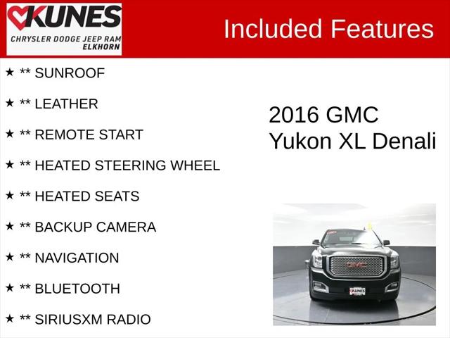 2016 GMC Yukon XL Denali
