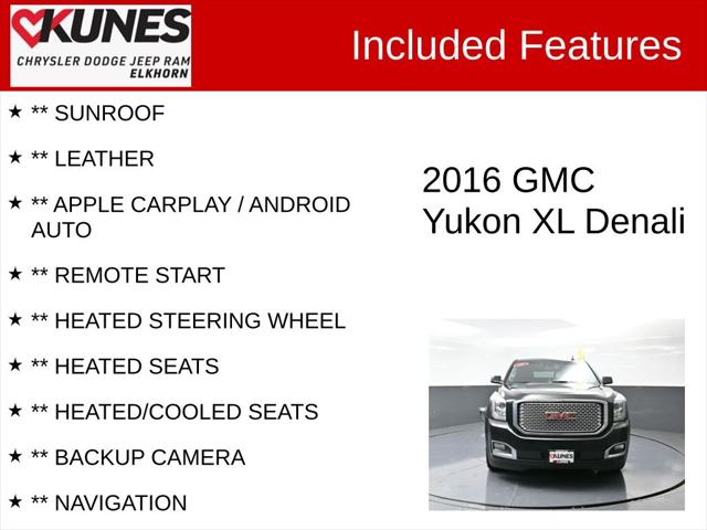 2016 GMC Yukon XL Denali