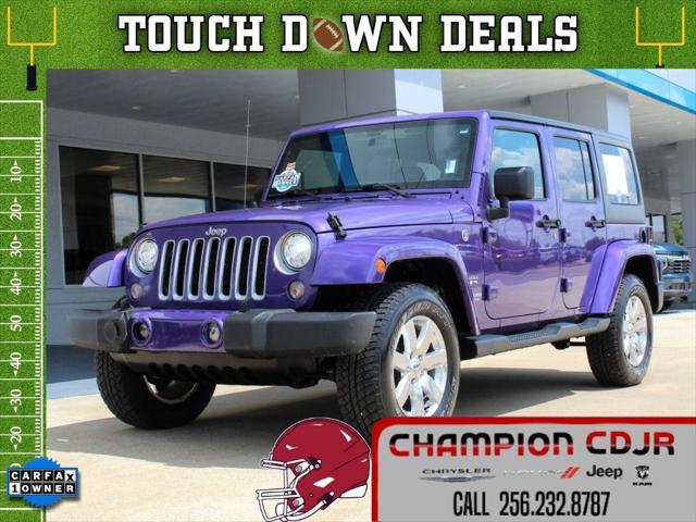 2017 Jeep Wrangler Unlimited Sahara 4x4