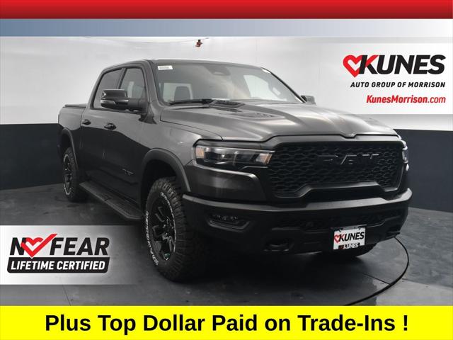 2025 RAM Ram 1500 RAM 1500 REBEL CREW CAB 4X4 57 BOX