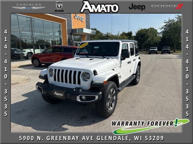 2022 Jeep Wrangler Unlimited Sahara 4x4 2022 Jeep Wrangler Unlimited Sahara 4x4