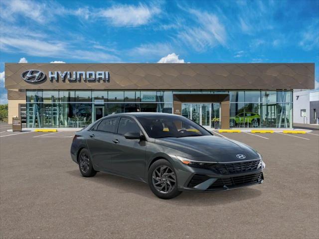 2025 Hyundai Elantra Hybrid Blue