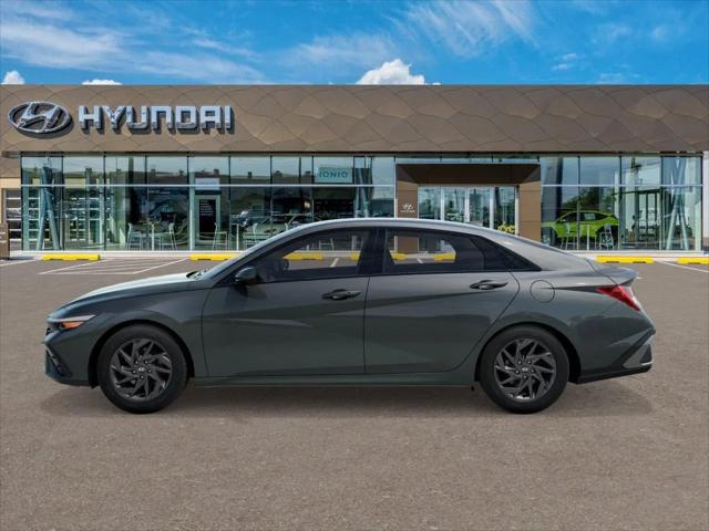 2025 Hyundai Elantra Hybrid Blue