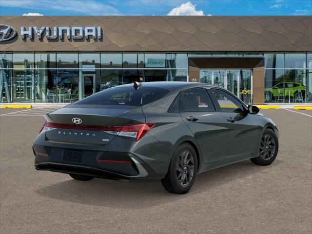 2025 Hyundai Elantra Hybrid Blue