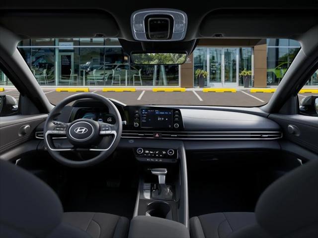 2025 Hyundai Elantra Hybrid Blue
