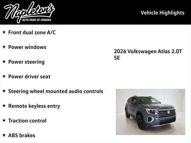 2026 Volkswagen Atlas SE with Technology