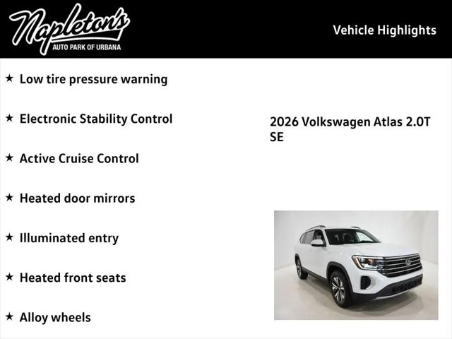2026 Volkswagen Atlas SE