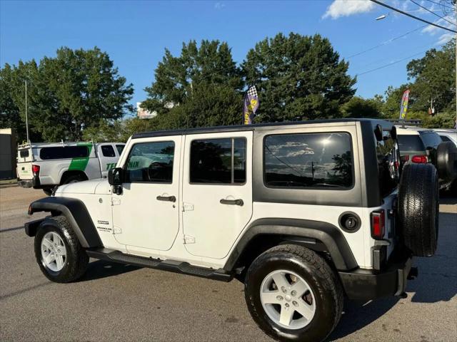 2016 Jeep Wrangler Unlimited Sport