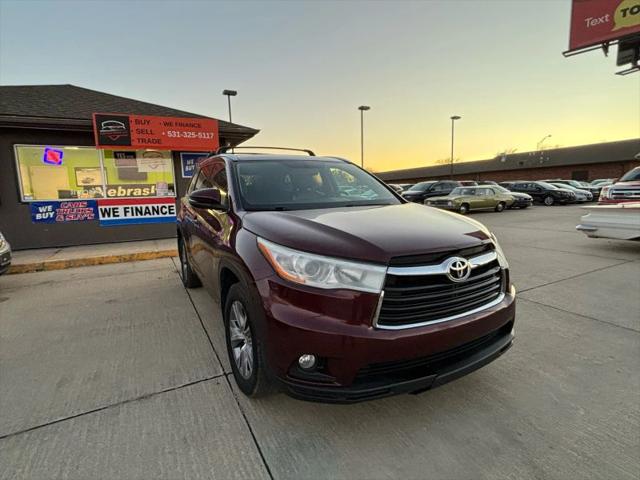 2014 Toyota Highlander XLE V6 for sale in Fremont, NE