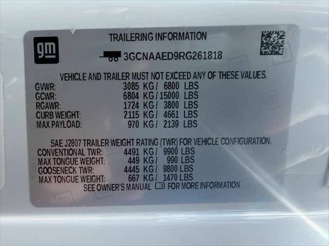 2024 Chevrolet Silverado 1500 2WD Regular Cab Long Bed WT