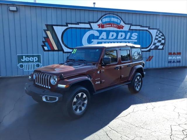 2021 Jeep Wrangler Unlimited Sahara 4x4 2021 Jeep Wrangler Unlimited Sahara 4x4