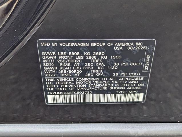 2026 Volkswagen Atlas 2.0T SE w/Technology